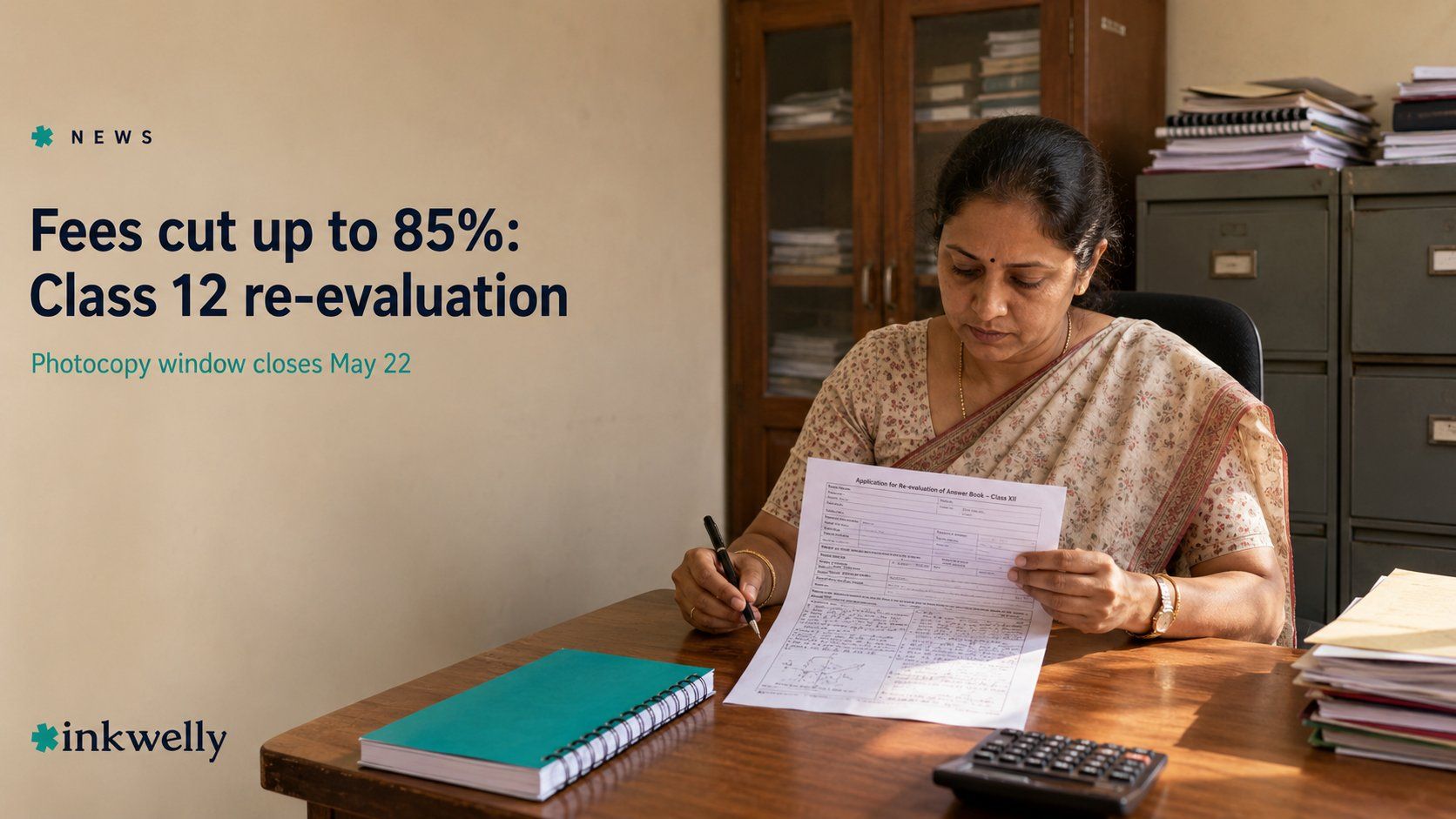 CBSE cuts Class 12 re-evaluation fees up to 85% — Inkwelly News